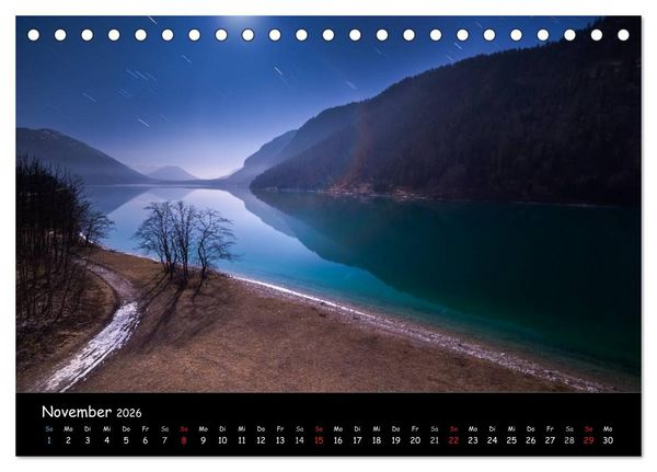Produktbild: Tiroler Stimmungen (Tischkalender 2026 DIN A5 quer), CALVENDO Monatskalender