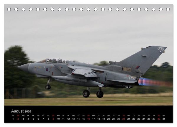 Produktbild: Milit&auml;rflugzeuge 2026 (Tischkalender 2026 DIN A5 quer), CALVENDO Monatskalender