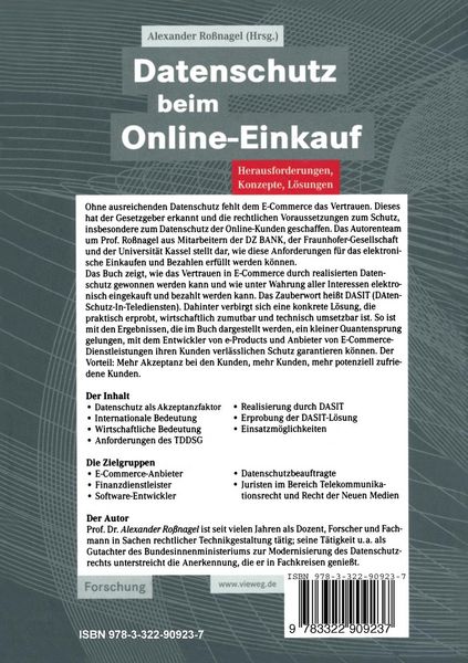 Produktbild: Datenschutz beim Online-Einkauf