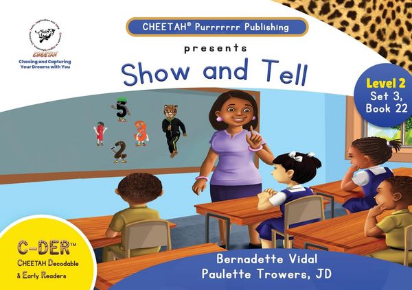 Produktbild: C-DER (Cheetah decodable & early readers)Set3, book 22, Show and Tell