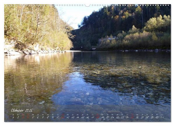 Produktbild: Wasserkraft - Die Bregenzer Ache (Wandkalender 2026 DIN A2 quer), CALVENDO Monatskalender