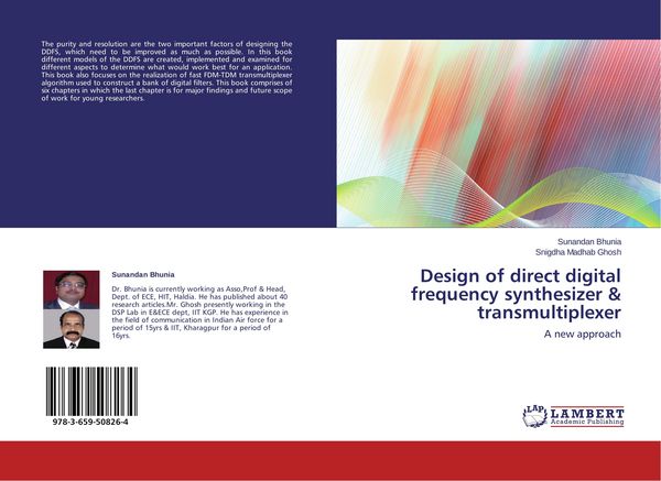 Produktbild: Design of direct digital frequency synthesizer & transmultiplexer