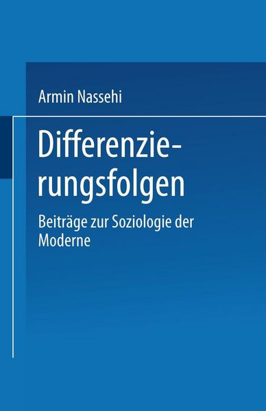Produktbild: Differenzierungsfolgen