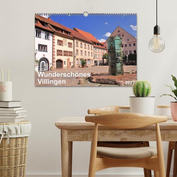 Produktbild: Wundersch&ouml;nes Villingen (Wandkalender 2027 DIN A3 quer), CALVENDO Monatskalender