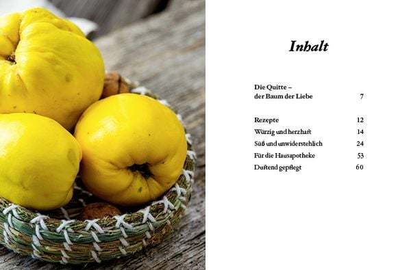 Produktbild: Das kleine Buch: Quitten in K&uuml;che und Kosmetik