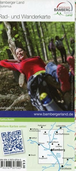 Produktbild: Bamberger Land, Bamberg - Hallstadtt - Bad Staffelstein 1:50 000