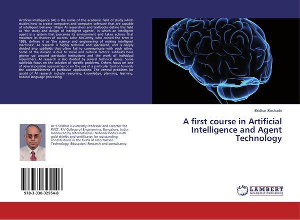 Produktbild: A first course in Artificial Intelligence and Agent Technology
