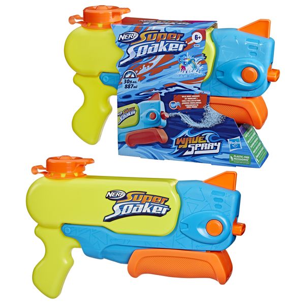 Produktbild: Hasbro F63975L0 - Nerf Super Soaker Wave Spray, Wasserpistole