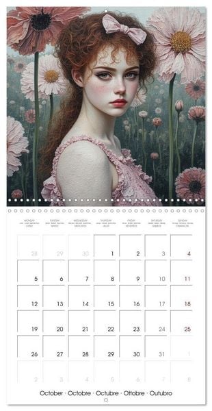 Produktbild: Sual&acute;M, S: Whispering Petals (Wall Calendar 2026 12 &times; 12 Inc