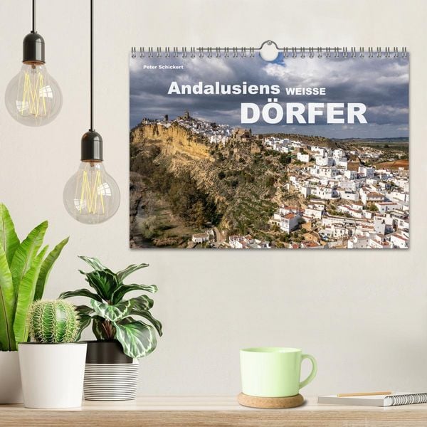 Produktbild: Andalusiens weisse D&ouml;rfer (Wandkalender 2026 DIN A4 quer), CALVENDO Monatskalender