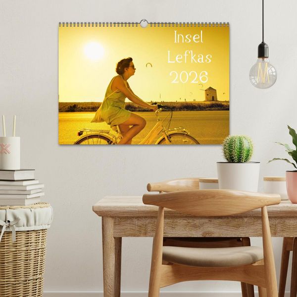 Produktbild: Insel Lefkas (Wandkalender 2026 DIN A3 quer), CALVENDO Monatskalender