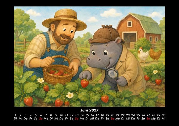 Produktbild: Sashito entdeckt Traumberufe 2027 Fotokalender DIN A3