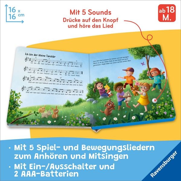 Produktbild: H&ouml;r mal hin - Ich bin der kleine Tanzb&auml;r