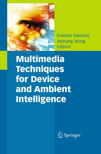 Produktbild: Multimedia Techniques for Device and Ambient Intelligence