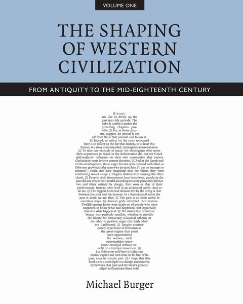 Produktbild: The Shaping of Western Civilization, Volume I
