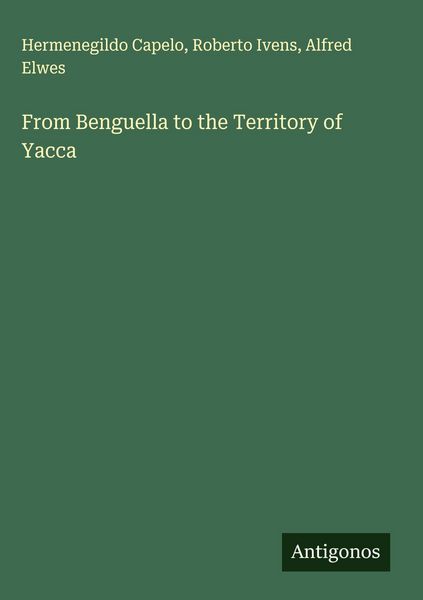 Produktbild: From Benguella to the Territory of Yacca