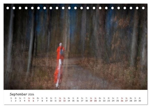 Produktbild: Abstrakte Naturerlebnisse - ICM (Intentional Camera Movement) Fotografie (Tischkalender 2026 DIN A5 quer), CALVENDO Monatskalender