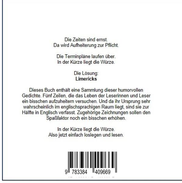 Produktbild: Humor in 5 Zeilen