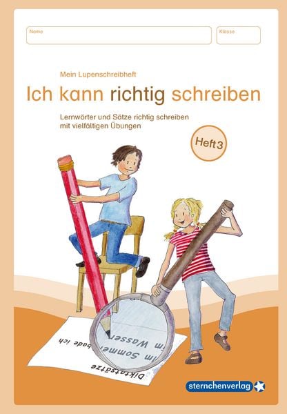 Produktbild: Mein Lupenschreibheft 1 bis 3 im Set - Ich kann richtig schreiben