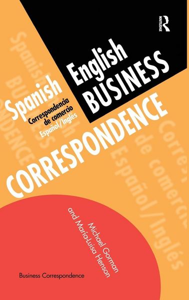 Produktbild: Spanish/English Business Correspondence