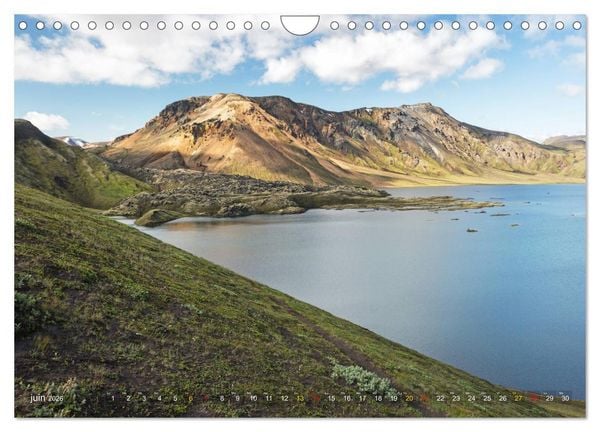 Produktbild: Islande &icirc;le de merveilles naturelles (Calendrier mural 2026 DIN A4 vertical), CALVENDO calendrier mensuel