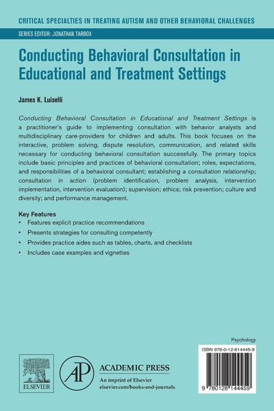 Produktbild: Conducting Behavioral Consultation in Educational and Treatment Settings