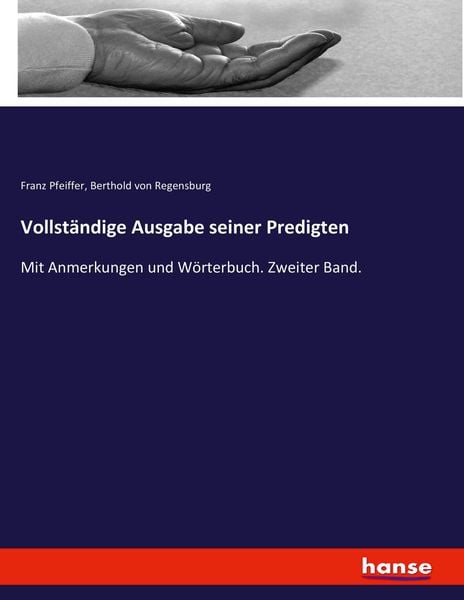 Produktbild: Vollst&auml;ndige Ausgabe seiner Predigten