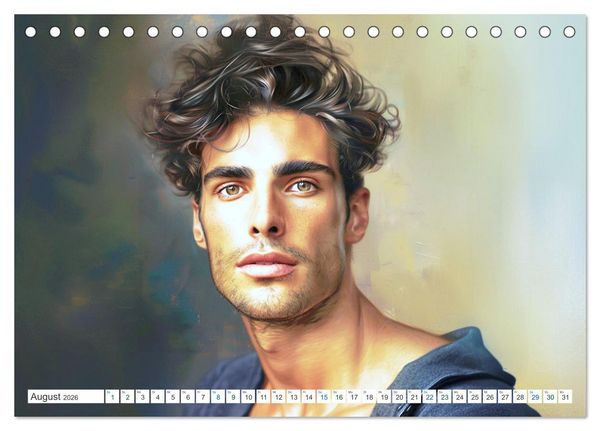 Produktbild: Sinnlicher Blick (Tischkalender 2026 DIN A5 quer), CALVENDO Monatskalender