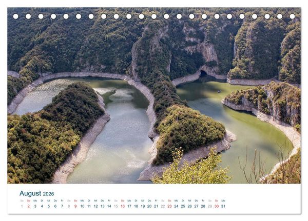 Produktbild: Quer durch Serbien (Tischkalender 2026 DIN A5 quer), CALVENDO Monatskalender