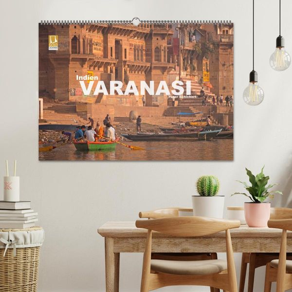 Produktbild: Indien - Varanasi (Wandkalender 2026 DIN A2 quer), CALVENDO Monatskalender