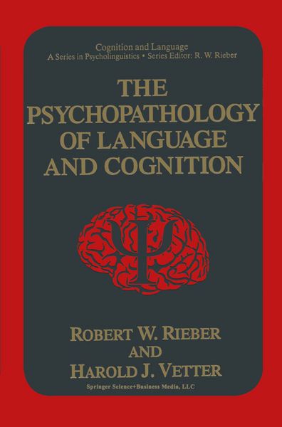Produktbild: The Psychopathology of Language and Cognition