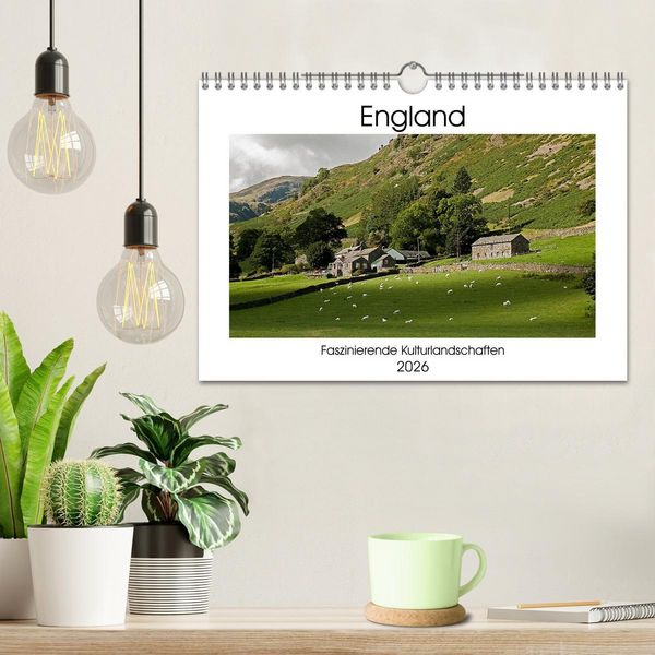 Produktbild: England - Faszinierende Kulturlandschaften (Wandkalender 2026 DIN A4 quer), CALVENDO Monatskalender