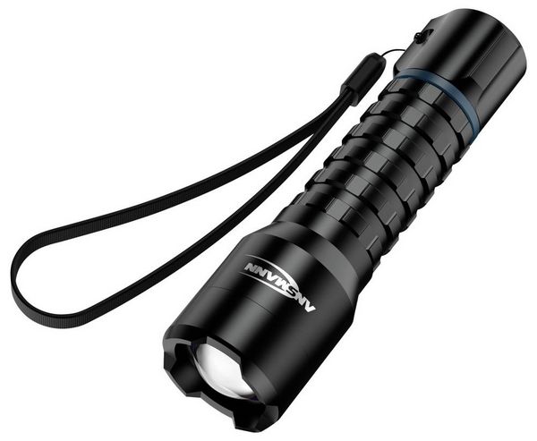 Produktbild: Ansmann LED Taschenlampe Survival TS1000RF wiederaufladbar 1600-0711 SMD LED Taschenlampe Li-Ionen Akkus 20.5 h 158 g