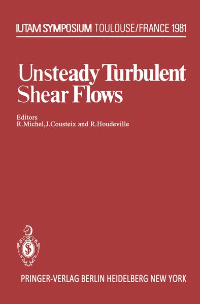 Produktbild: Unsteady Turbulent Shear Flows