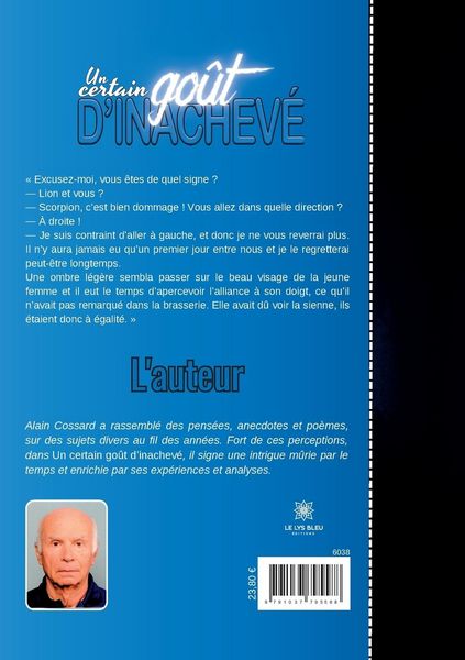 Produktbild: Alain Cossard: Certain go&ucirc;t d'inachev&eacute;