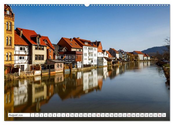 Produktbild: Werrastadt Eschwege (hochwertiger Premium Wandkalender 2026 DIN A2 quer), Kunstdruck in Hochglanz