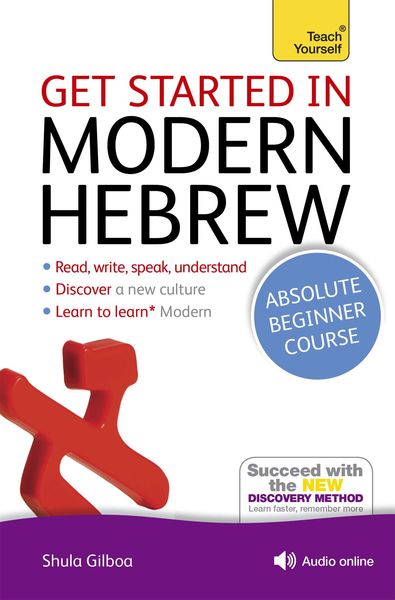 Get Started in Modern Hebrew Book