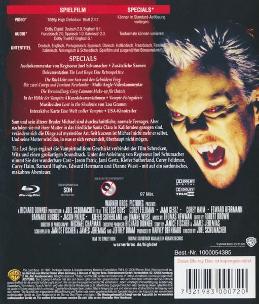 Produktbild: The Lost Boys