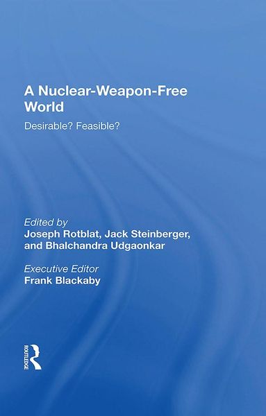 Produktbild: A Nuclear-weapon-free World