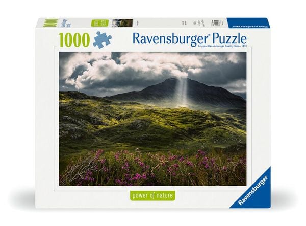 Produktbild: Erwachsenenpuzzle 1000 Teile - Mysteri&ouml;se Berge