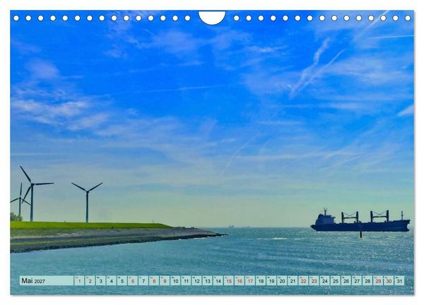 Produktbild: Magische K&uuml;ste Zeeland (Wandkalender 2027 DIN A4 quer), CALVENDO Monatskalender