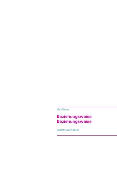 Produktbild: Beziehungsweise Beziehungswaise