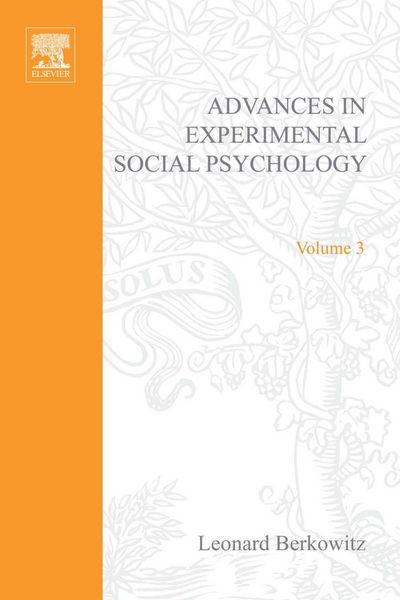 Produktbild: Advances in Experimental Social Psychology