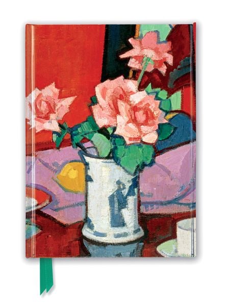 Produktbild: Premium Notizbuch DIN A5: Samuel Peploe, Pinke Rosen, Chinesische Vase (National Galleries of Scotland)