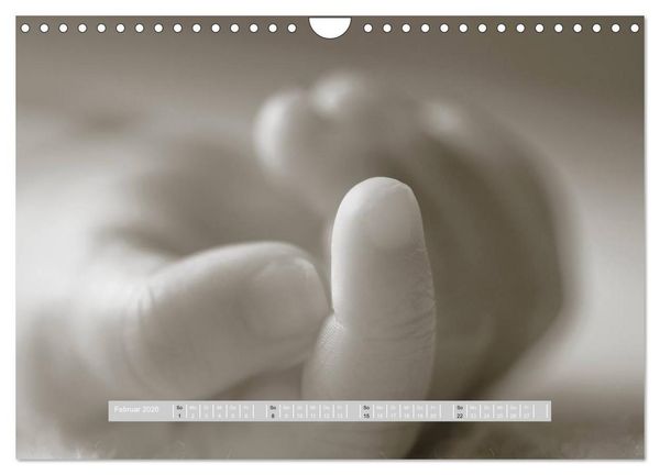 Produktbild: ...so winzig - Babykalender (Wandkalender 2026 DIN A4 quer), CALVENDO Monatskalender