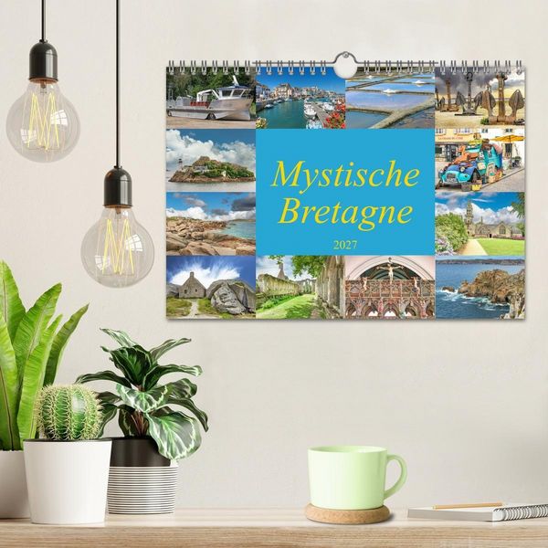 Produktbild: Mystische Bretagne (Wandkalender 2027 DIN A4 quer), CALVENDO Monatskalender