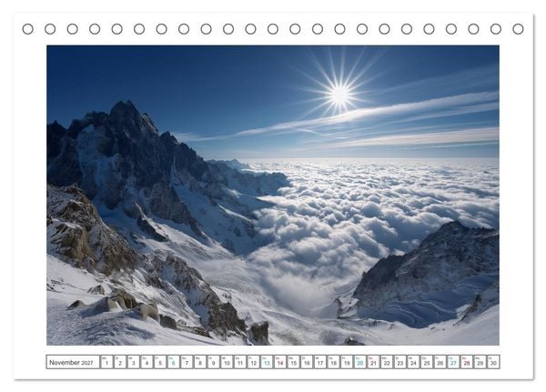 Produktbild: ALPEN Sehnsucht (Tischkalender 2027 DIN A5 quer), CALVENDO Monatskalender
