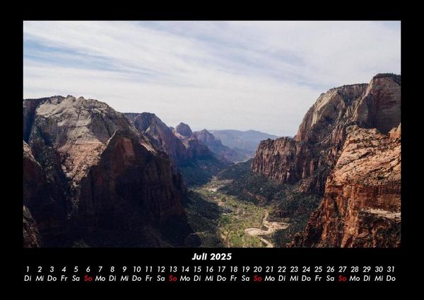 Produktbild: Berglandschaften 2025 Fotokalender DIN A3