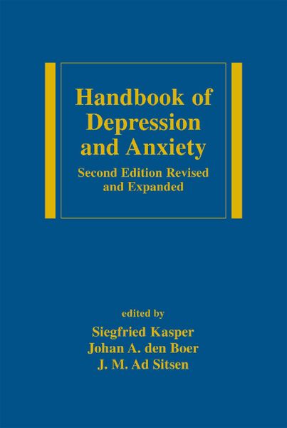 Produktbild: Handbook of Depression and Anxiety