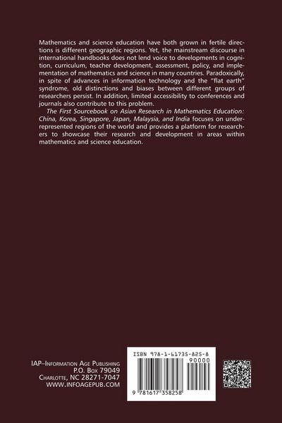 Produktbild: Abstracts of the First Sourcebook on Asian Research in Mathematics Education